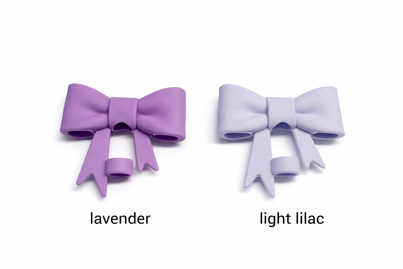 Adorable Bow Straw Toppers
