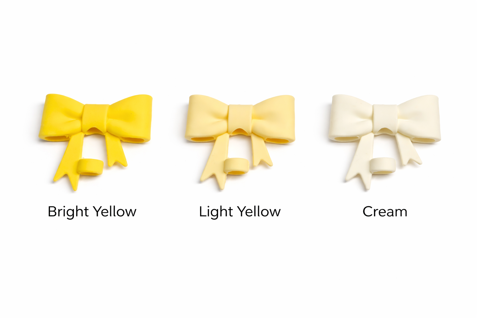 Adorable Bow Straw Toppers