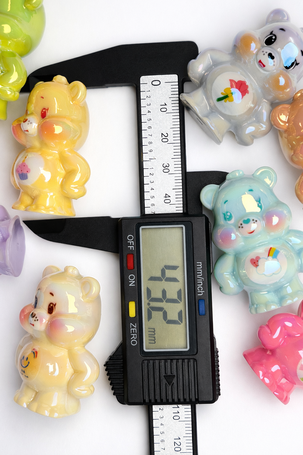 Care Bear Style 3D Focal Bead