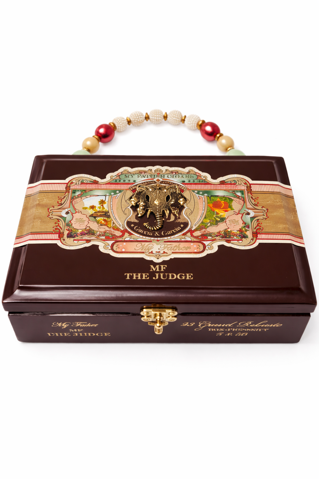 Cigar Box Elephant Purse