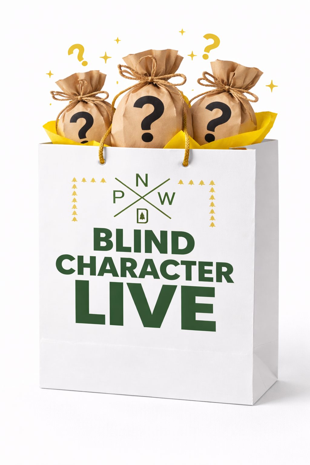 LIVE BLIND BAGS - WHITE