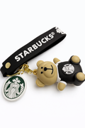 Hello Kitty and Starbucks Key Chains