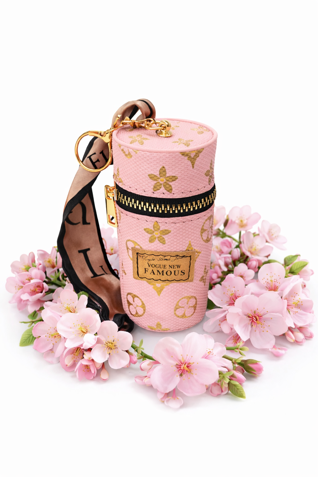 Mini Cylinder Zipper Pouches