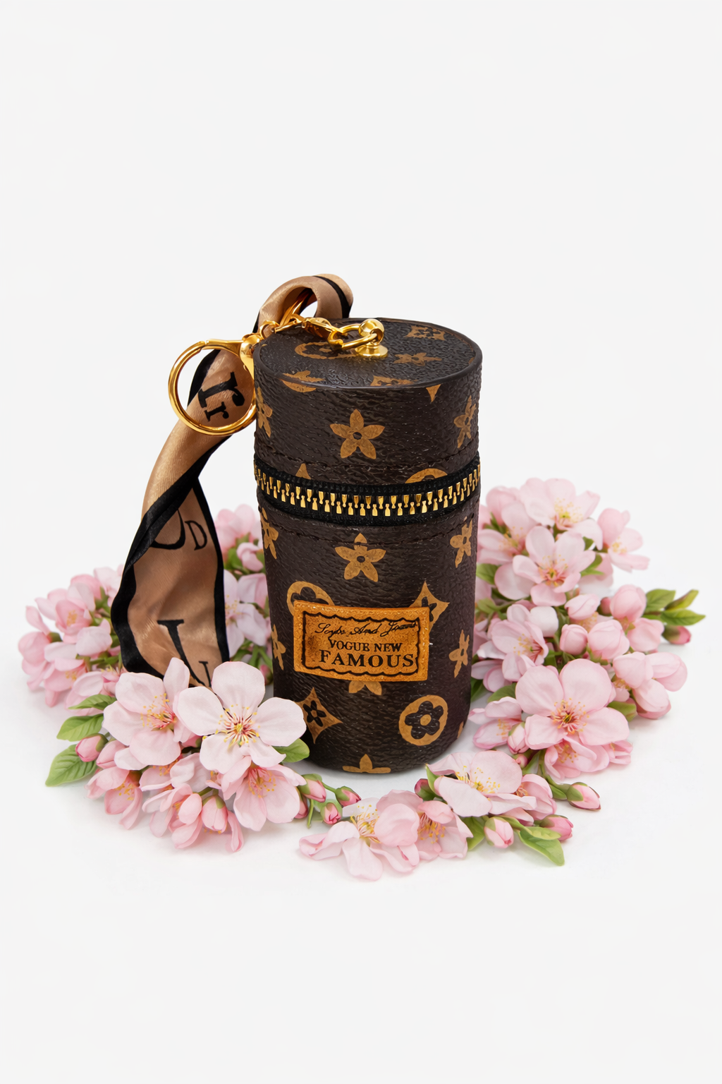 Mini Cylinder Zipper Pouches