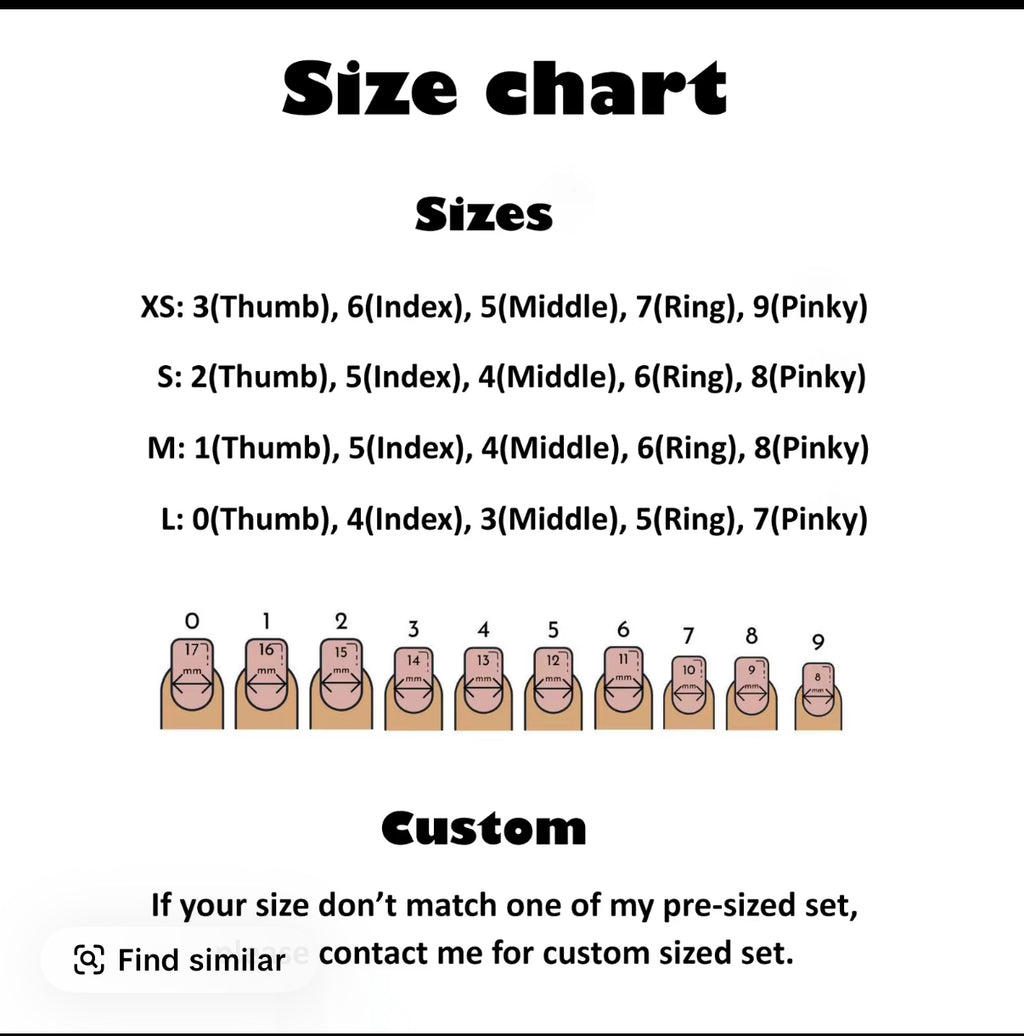 LIVE BLIND PICK PRESS-ON NAILS