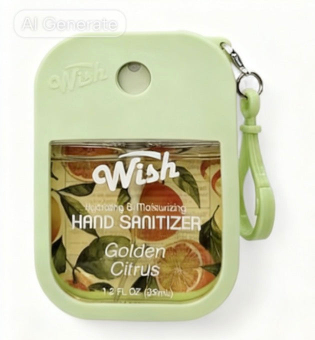 Wish Golden Citrus Hand Sanitizer