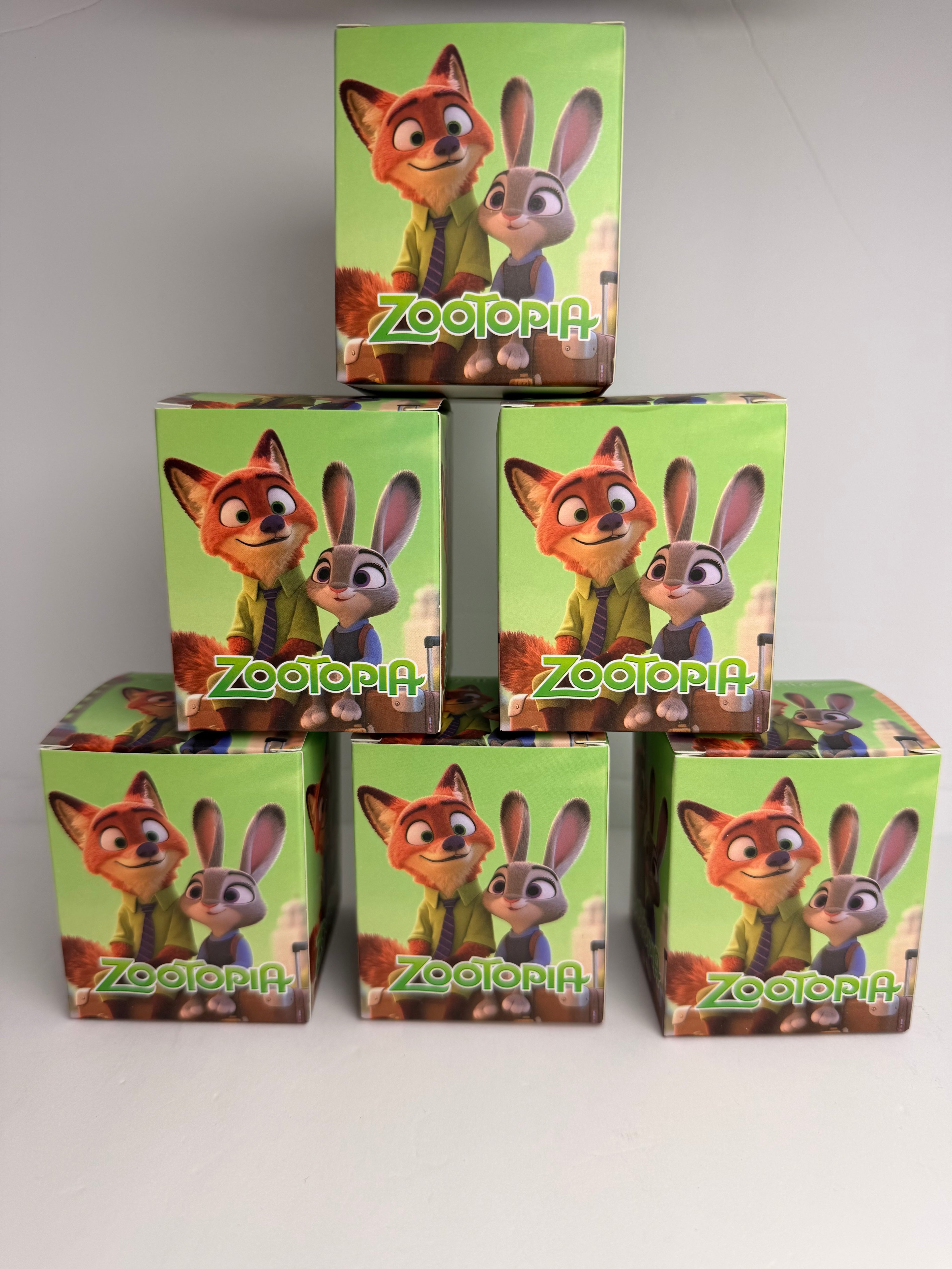 ZooTopia Animated Animal Mystery Figure Boxes