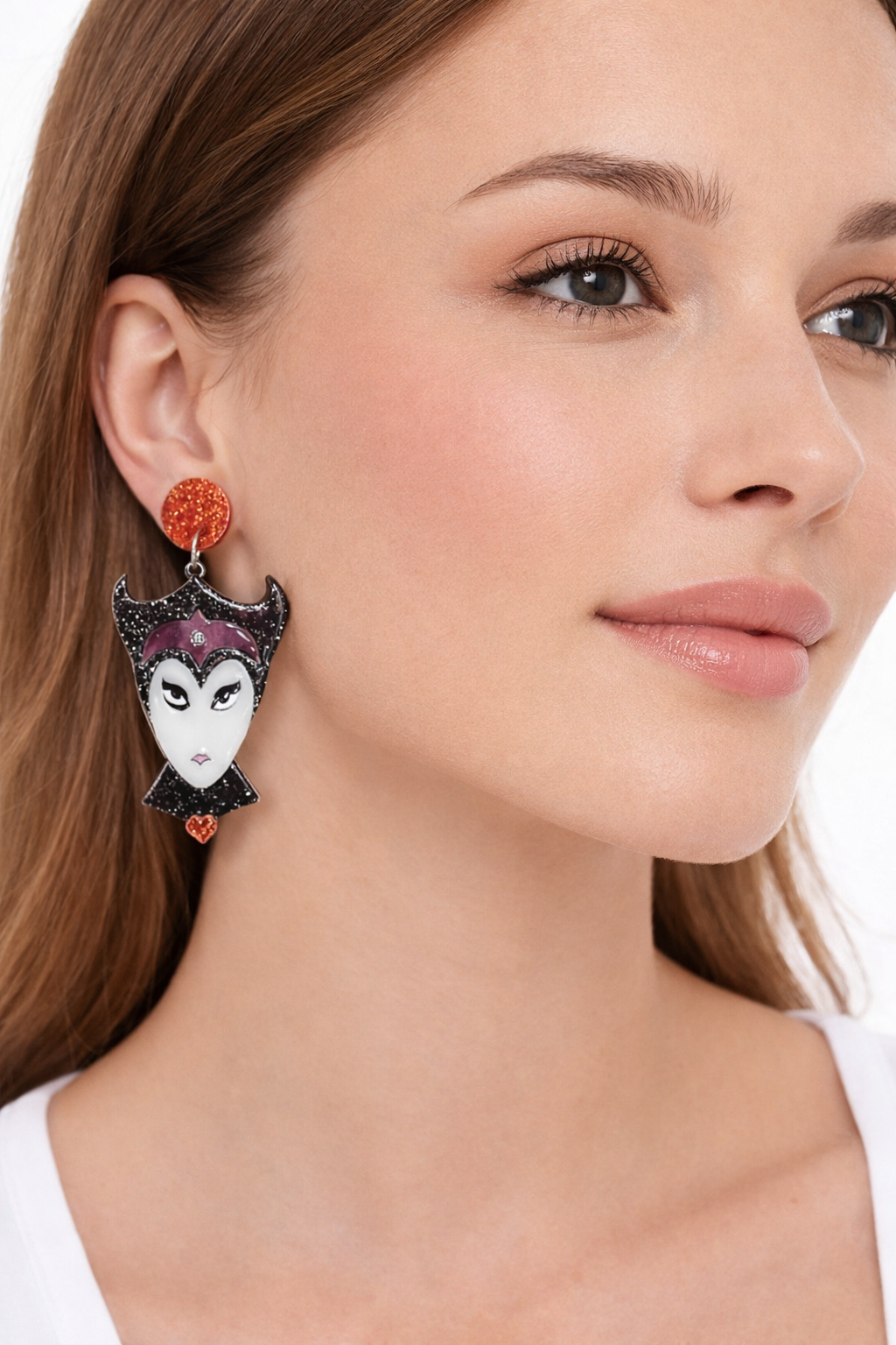 Evil Queen and Princess Earrings